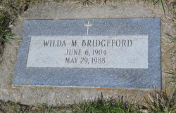  Wilda M <I>Malchow</I> Bridgeford