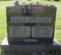 Dr Werner Israel Halpern