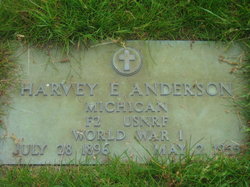  Harvey E Anderson