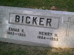  Emma K. <I>Wolf</I> Bicker