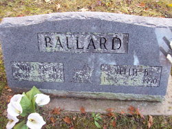  Nellie Beatrice <I>Barber</I> Ballard