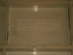Dr Charles Carter Sprinkel