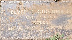 Corp Elvie D Gidcumb Jr.