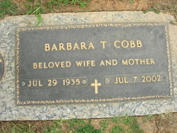  Barbara Lee “Bobbie” <I>Turner</I> Cobb