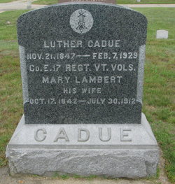  Luther Cadue