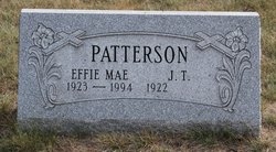  Effie Mae <I>Turner</I> Patterson