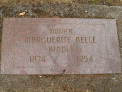  Marguerite Belle <I>Day</I> Biddle