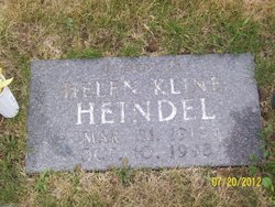  Helen Gertrude <I>Kline</I> Heindel