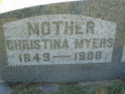  Christina “Steiner” <I>Bauer</I> Myers