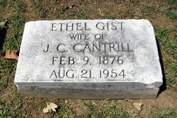 Ethel Innis <I>Gist</I> Cantrill