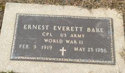  Ernest Everett Bare