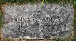  Anna G. Addis