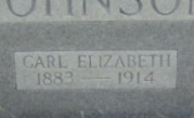  Carl Elizabeth Johnson