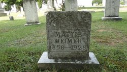  Martha “Mattie” Weimer