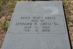  Joyce Jean <I>Scott</I> Abell