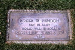 Sgt Roger W. Hendon