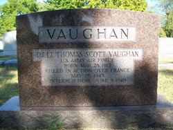 1LT Thomas Scott Vaughan