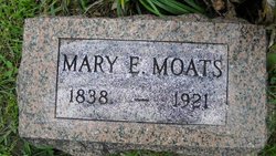  Mary Ellen <I>Rister</I> Moats