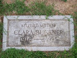  Clara Buckner
