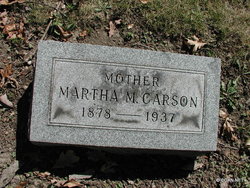  Martha <I>Meinke</I> Carson