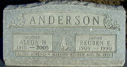  Aleda Henrietta <I>Sorensen</I> Anderson