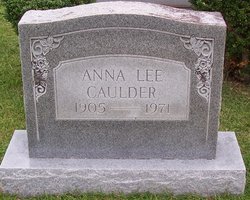  Anna Lee <I>Gause</I> Caulder