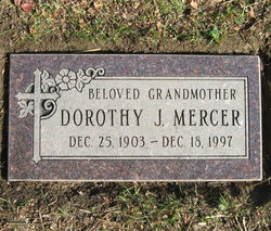  Dorothy K <I>Jennette</I> Mercer