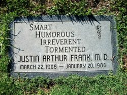 Dr Justin Arthur Frank