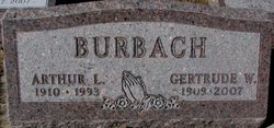  Gertrude Wilhelmina <I>Wieseler</I> Burbach