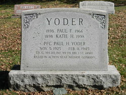  Paul Hunsicker Yoder