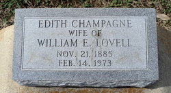  Edith <I>Champagne</I> Lovell