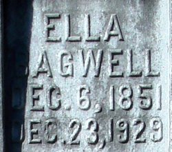  Ellen “Ella” <I>Butler</I> Bagwell