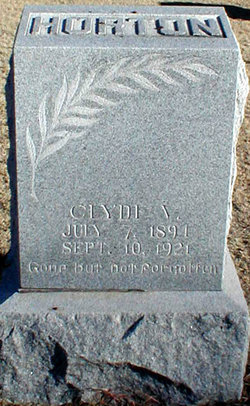 Clyde V. Horton