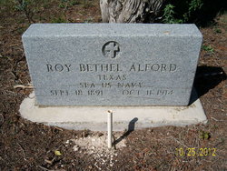 SN Roy Bethel Alford