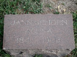  Jann Gehden “John” Agena II