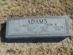  Orum W. Adams Sr.