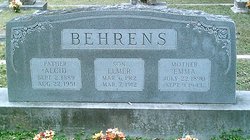  Emma Bertha <I>Eisenhauer</I> Behrens