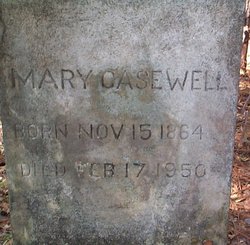  Mary Casewell