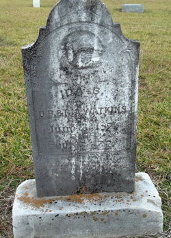 Ida B. Watkins (1876-1883) - Find a Grave Memorial