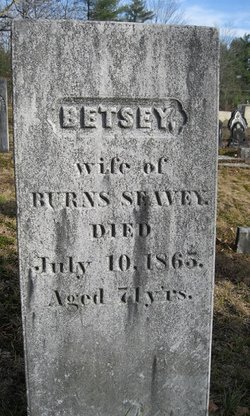 Betsey Brown Seavey (1794-1865) - Find a Grave Memorial
