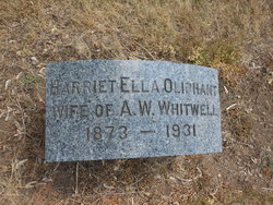  Harriet Ella <I>Oliphant</I> Whitwell