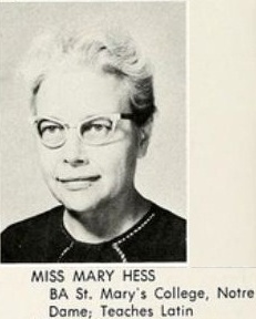  Mary Elizabeth Hess