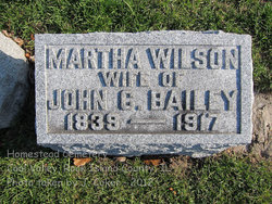  Martha <I>Wilson</I> Bailey