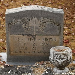 Lena Leeola <I>Forbus</I> Brown