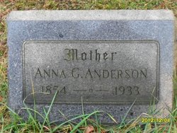  Anna Greta <I>Jacobson</I> Anderson