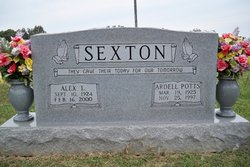  Ardell <I>Potts</I> Sexton