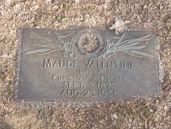  Maude Agatha <I>Valentine</I> Fischer