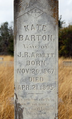  Kate <I>Barton</I> Arnett