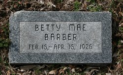  Betty Mae Barber