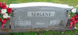  William H Sergent